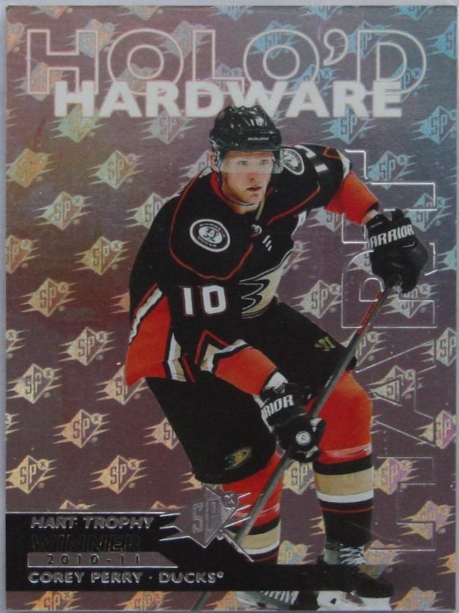 Corey Perry #HH-CP Hockey Cards 2024 SPx Holo’d Hardware