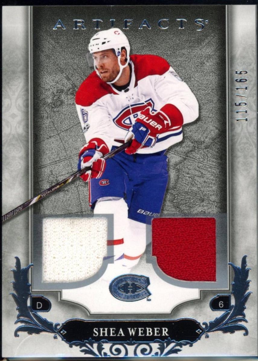 Shea Weber #30 2018-19 Upper Deck Artifacts Hockey