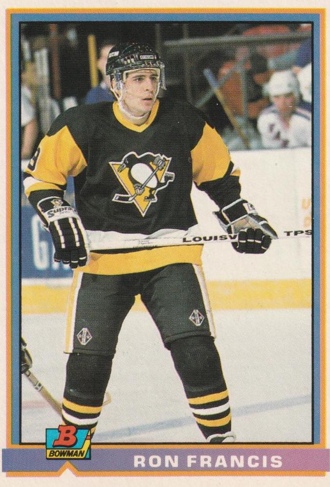 Ron Francis #90 1991-92 Bowman Hockey