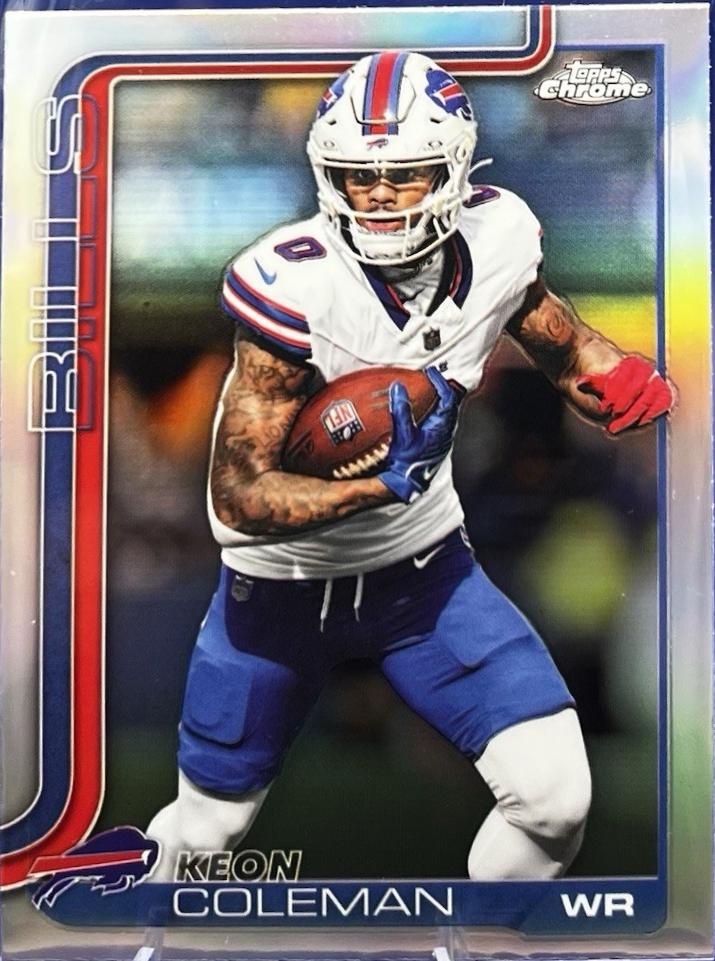 2025 Keon Coleman [Refractor] #30