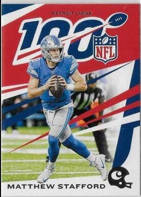 Matthew Stafford #33 2019 Panini Chronicles Football