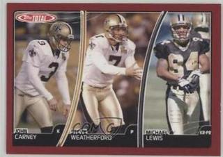 Steve Weatherford, Michael Lewis, John Carney