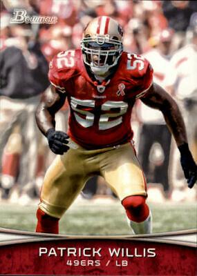 Patrick Willis #39 Football Cards 2012 Bowman