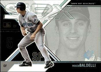 Rocco Baldelli #114 Baseball Cards 2003 Spx