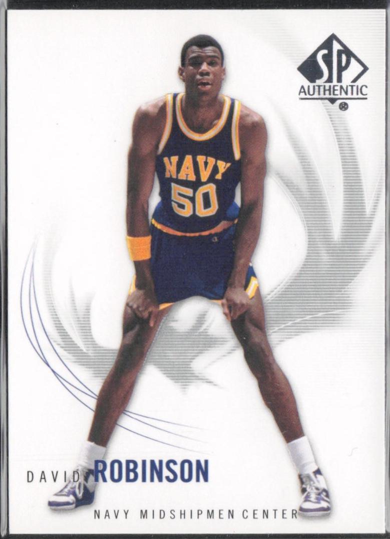 David Robinson #5 2010 Sp Authentic Basketball