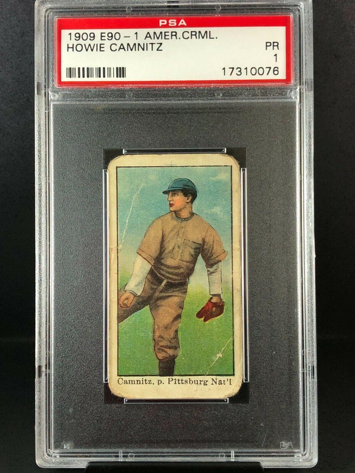 Howie Camnitz Baseball Cards 1909 E90-1 American Caramel