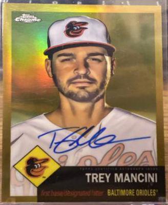 Trey Mancini [Gold Refractor] #CPA-TM