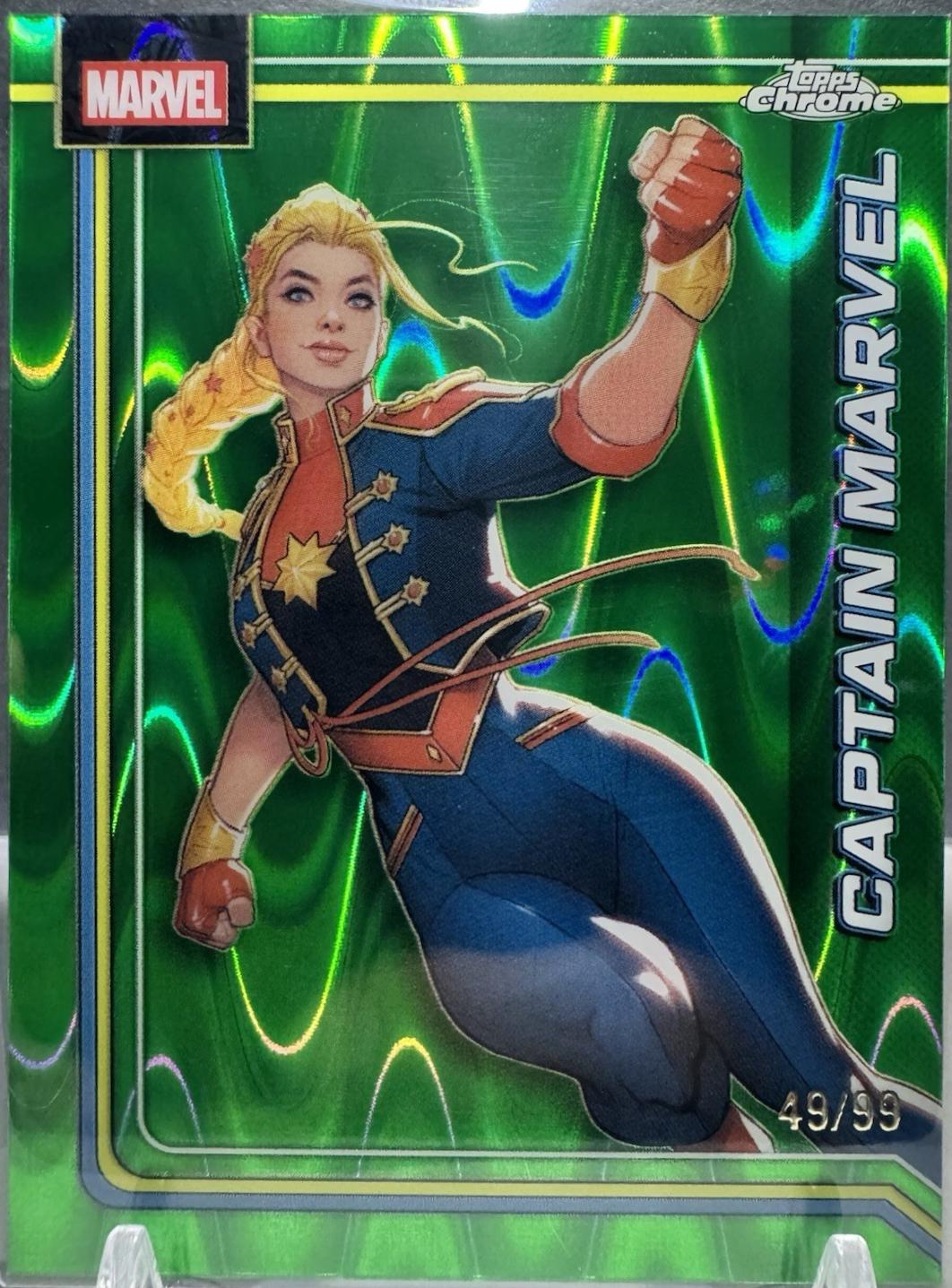 Captain Marvel Green RayWave Refractor