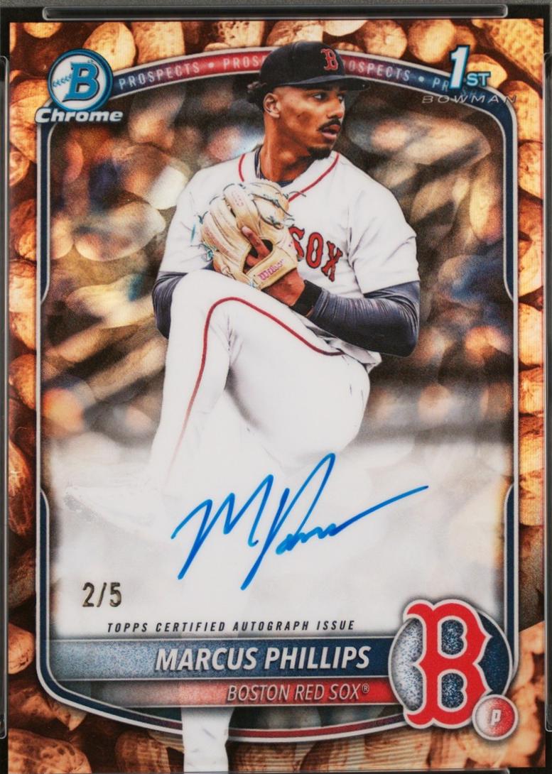 Marcus Phillips [Peanuts Refractor] #CPA-MP