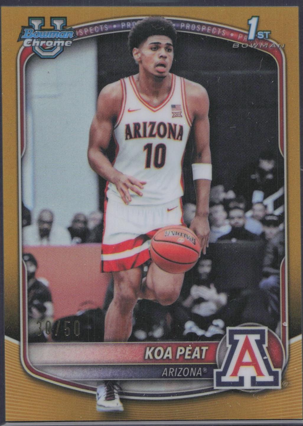 Koa Peat [Gold Refractor] #BCP-3