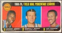 Field Goal Percentage Leaders: Johnny Green / Darrall Imhoff / Lou Hudson