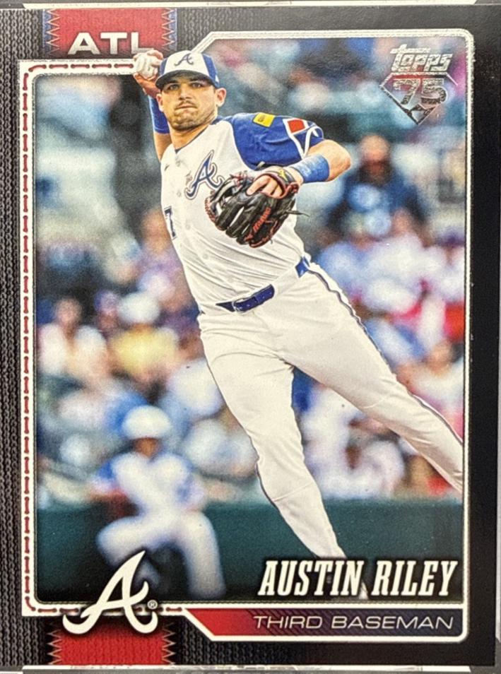 Austin Riley [Black Border] #238