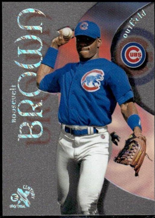 Roosevelt Brown #112 1999 SkyBox E-X Century Baseball