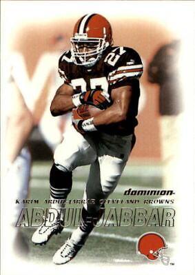 Karim Abdul-Jabbar #92 Football Cards 2000 Skybox Dominion