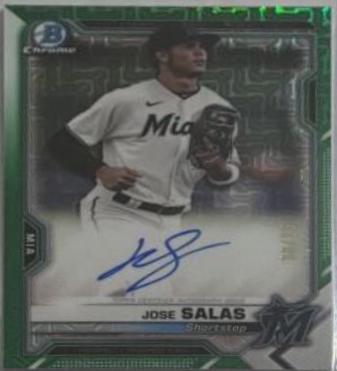 Jose Salas [Green Refractor] #BCMA-JS