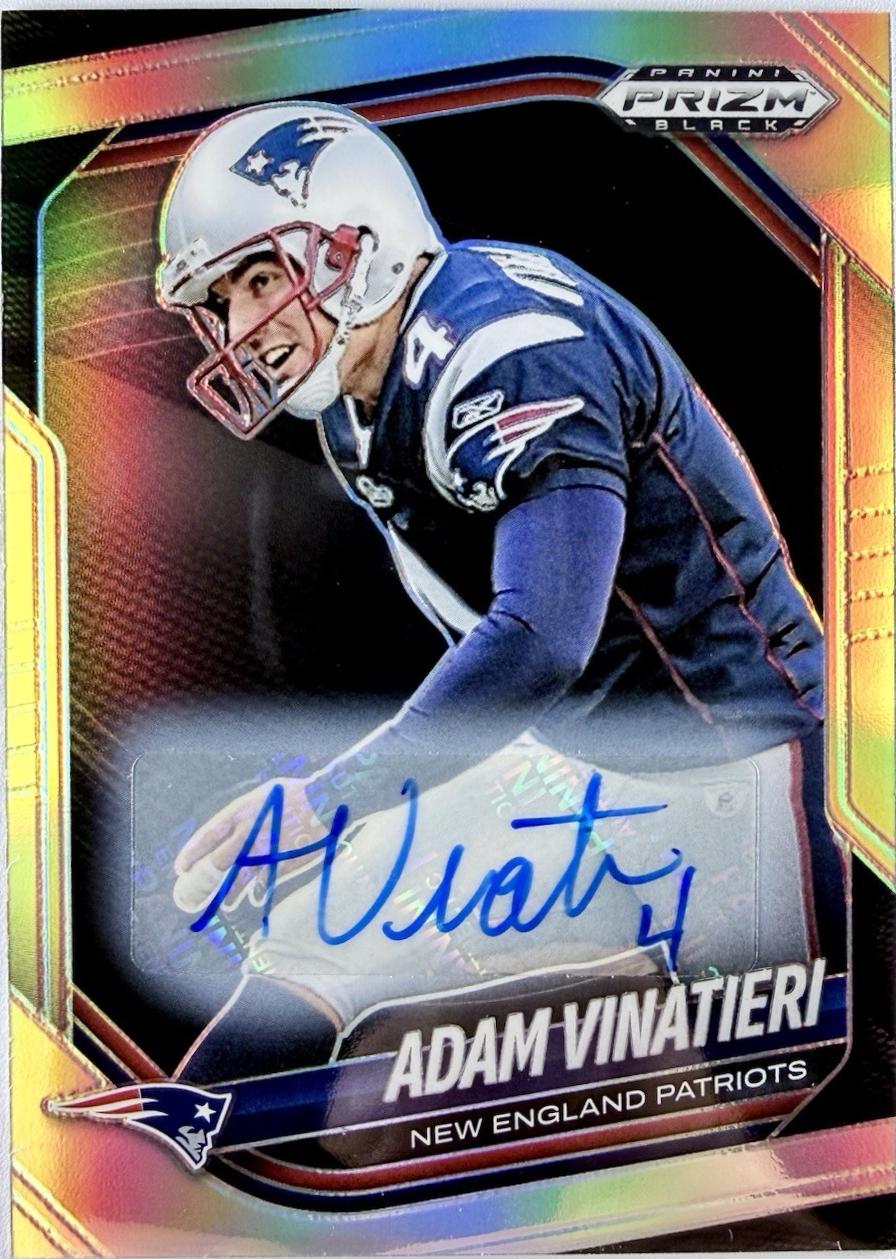 Adam Vinatieri #94 2025 Panini Prizm Black Football
