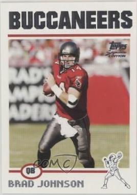 Brad Johnson #13 Football Cards 2004 Topps Signature Edition