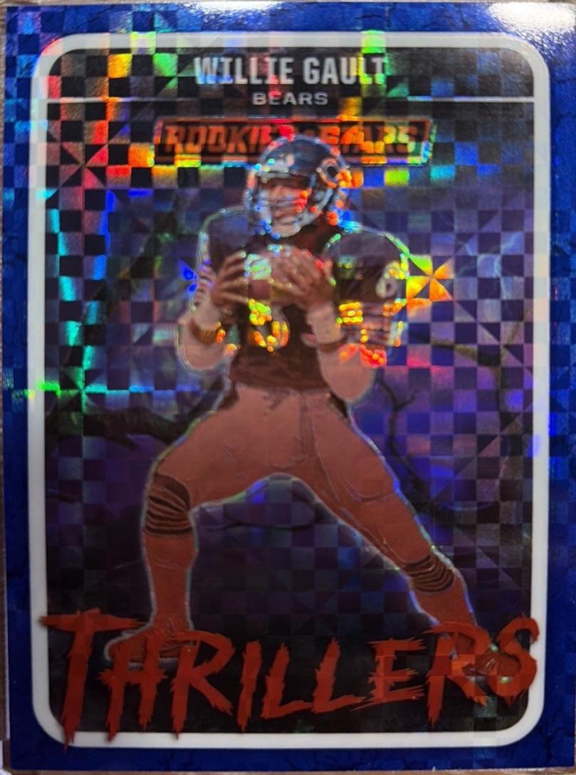 Willie Gault [Blue Plaid] #24