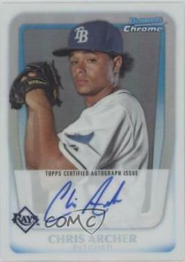 Chris Archer [Refractor Autograph] #BCP134