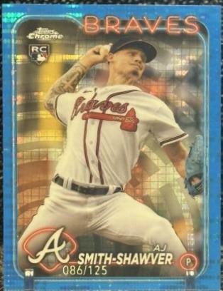 AJ Smith-Shawver [Sonar Blue Refractor] #19