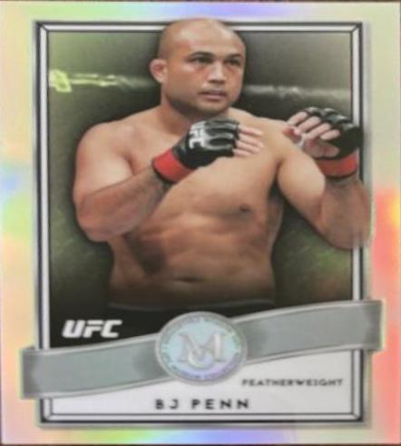 BJ Penn #UM-BP Ufc Cards 2017 Topps UFC Chrome Museum