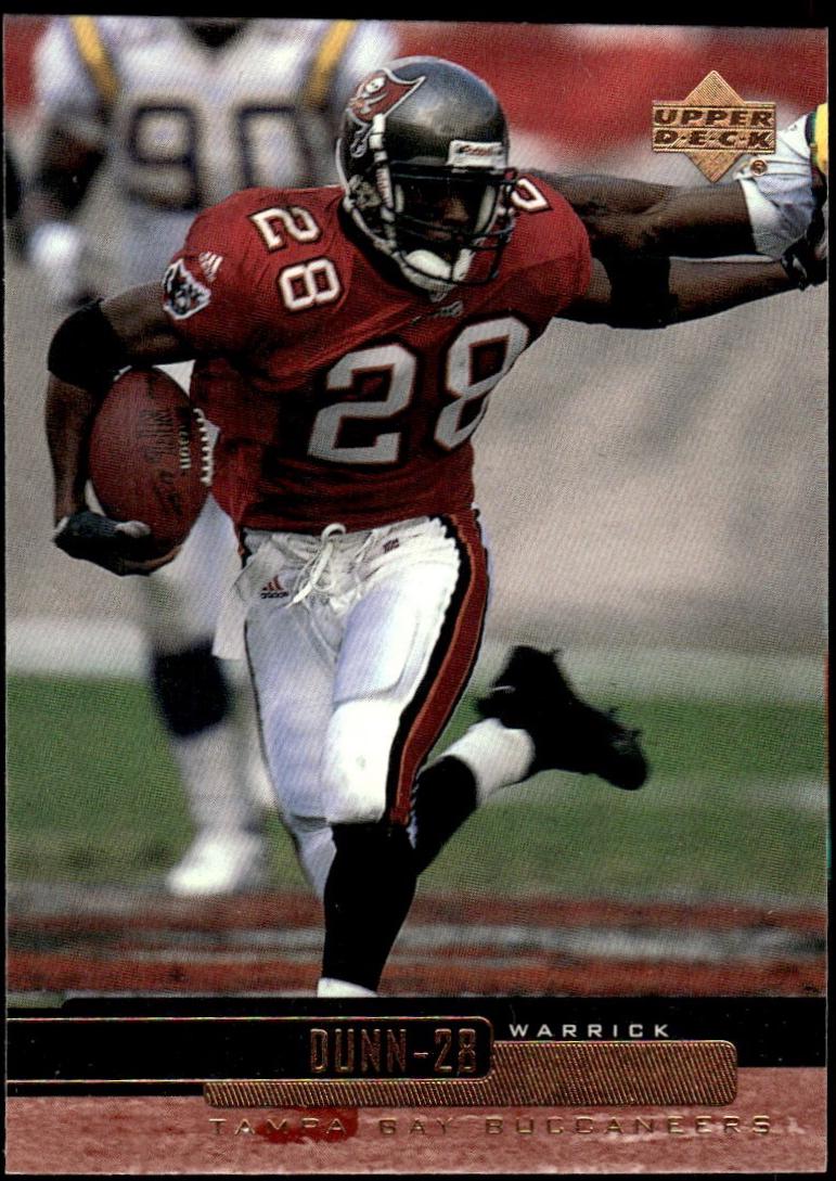 Warrick Dunn #166 1999 Upper Deck Encore Football