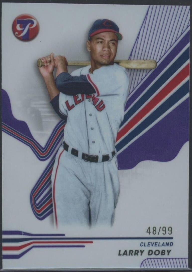 Larry Doby [Pristine Purple] #25