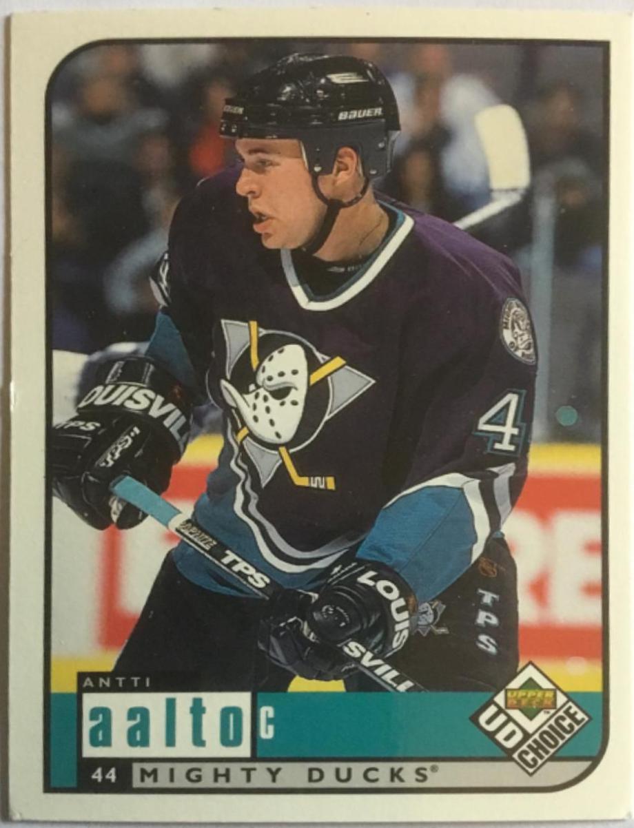 Antti Aalto #9 Hockey Cards 1998 Upper Deck