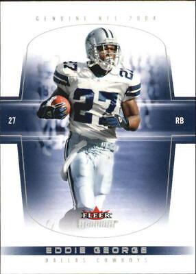 Eddie George #12 Football Cards 2004 Fleer Genuine
