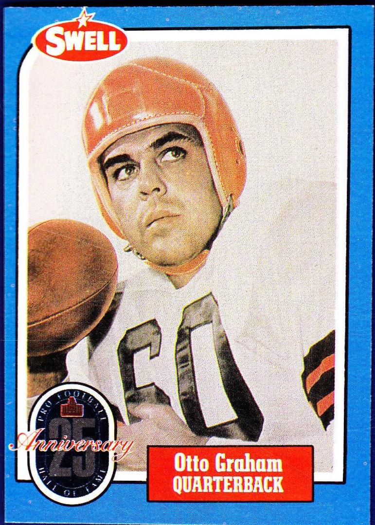 Otto Graham #41 Football Cards 1988 Swell Greats