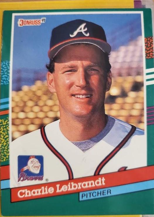 Charlie Leibrandt #562 #562 Baseball Cards 1991 Donruss