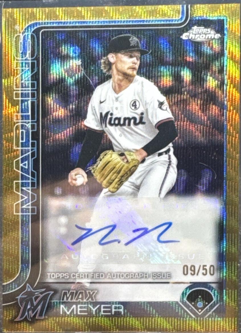 Max Meyer [Gold Wave Refractor] #AC-MM