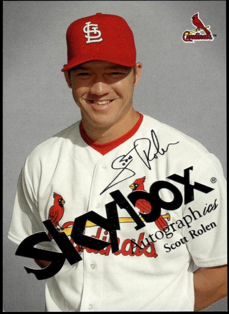 Scott Rolen #3 2004 Skybox Autographics Baseball