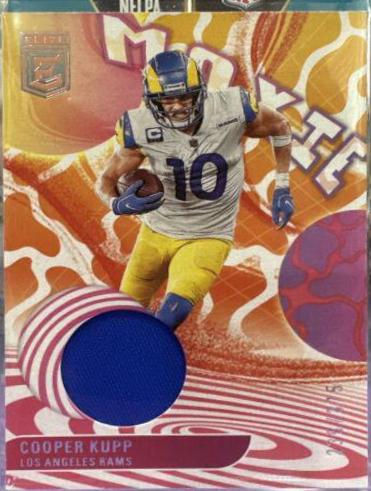 Cooper Kupp #15 Football Cards 2023 Panini Donruss Elite Moxie Patch