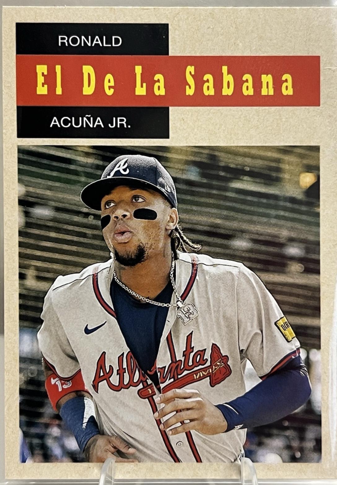 Ronald Acuna Jr. #58W-7 Baseball Cards 2024 Topps Archives 1958 TV Westerns