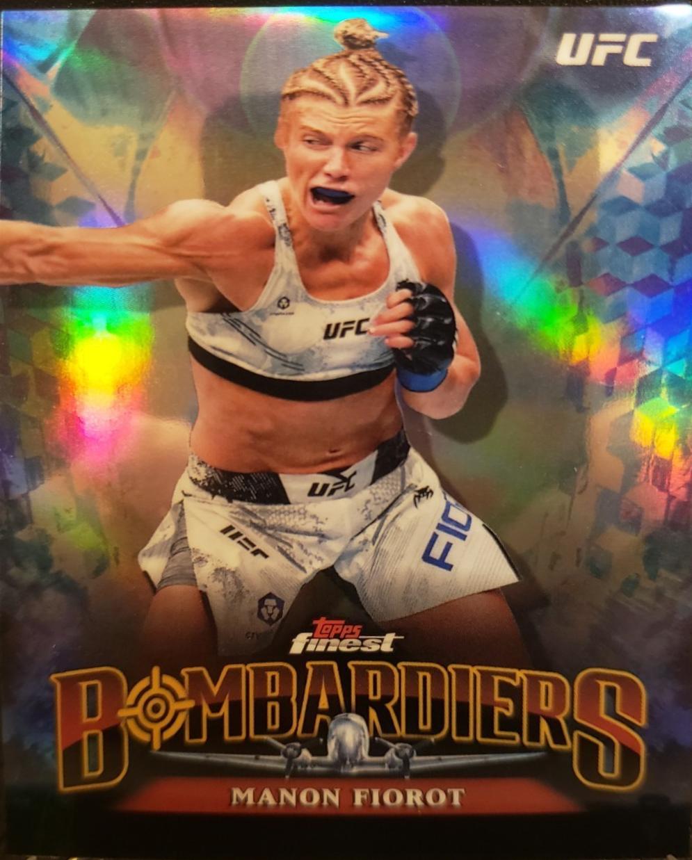 Manon Fiorot #BOM-3 Ufc Cards 2024 Topps Finest UFC Bombardiers
