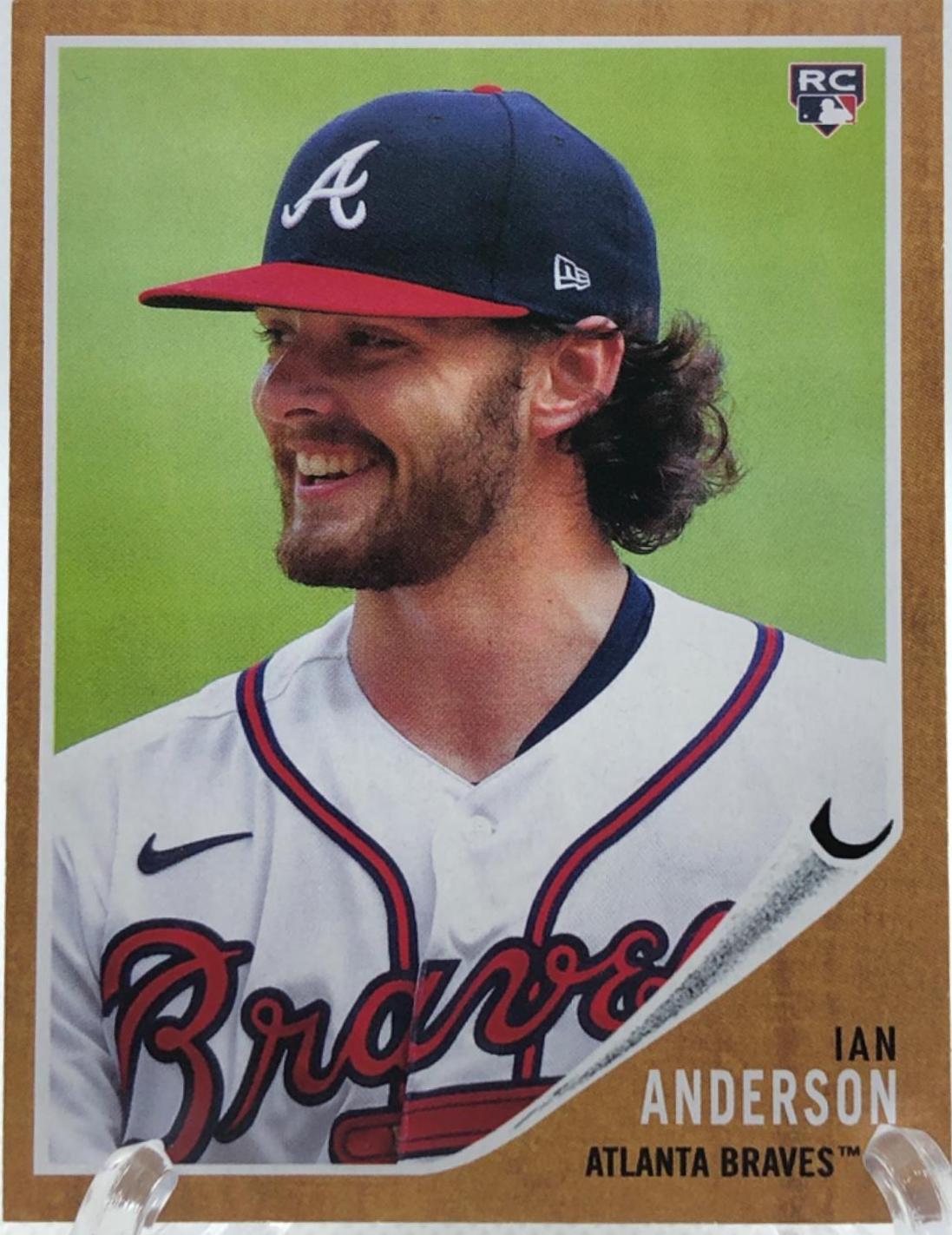 Ian Anderson #81 Baseball Cards 2021 Topps Archives