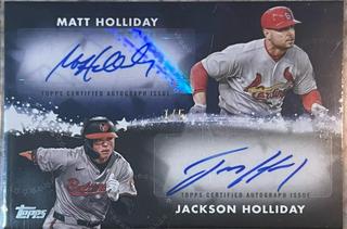 Jackson Holliday / Matt Holliday