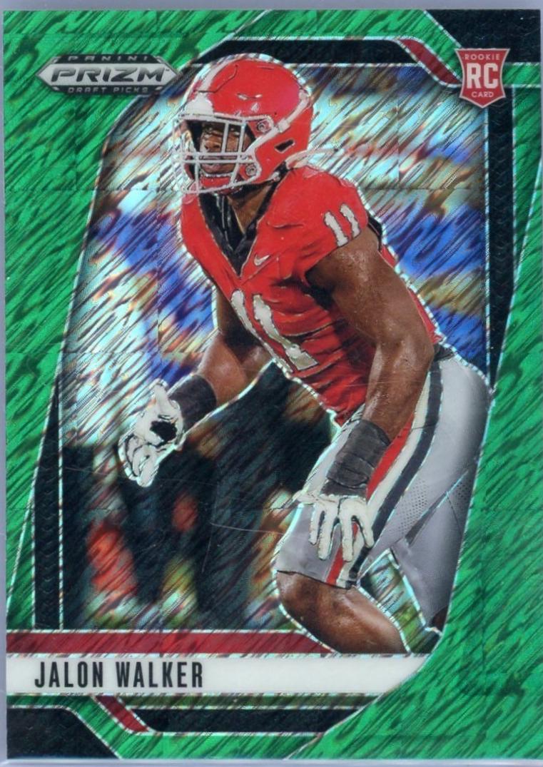 Jalon Walker #30 2025 Panini Prizm Draft Picks Football