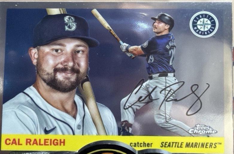 Cal Raleigh [Topps Refractor] #160 Prices | 2025 Topps Chrome Platinum ...