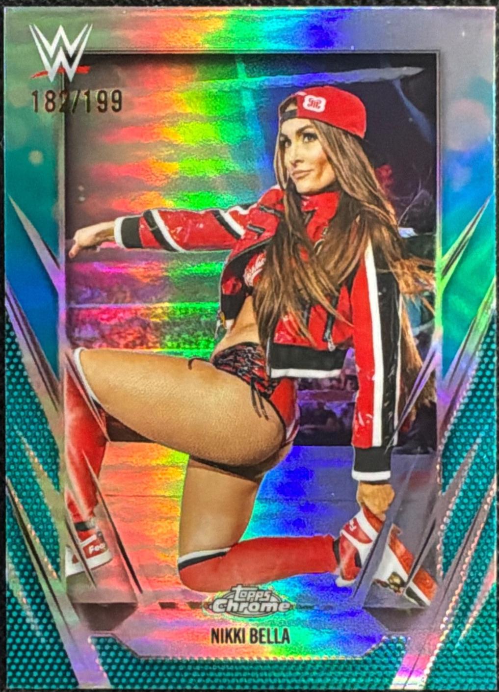 Nikki Bella [Aqua Refractor] #194