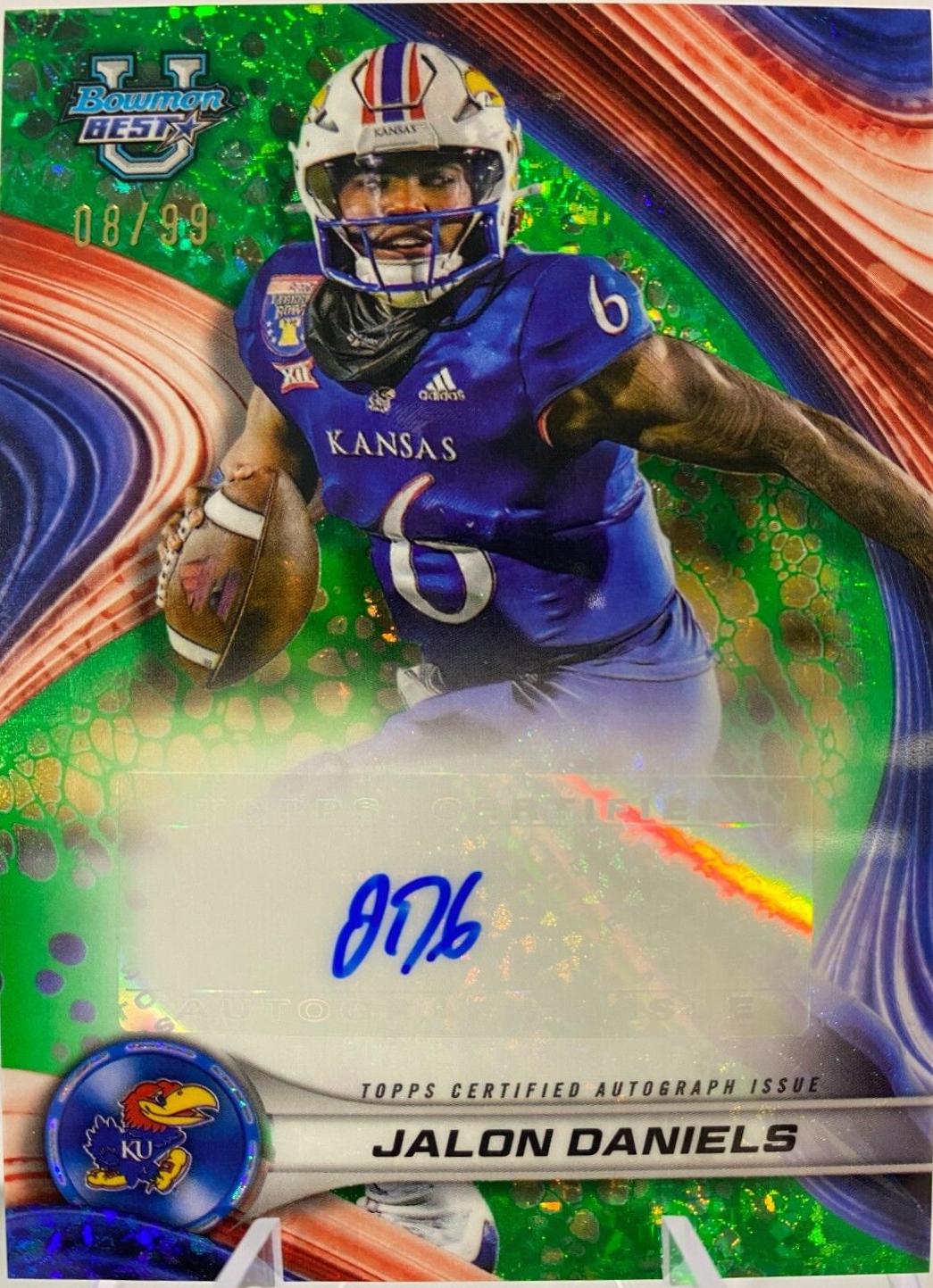 Jalon Daniels [Green Mini-Diamond] #BOA-JDA