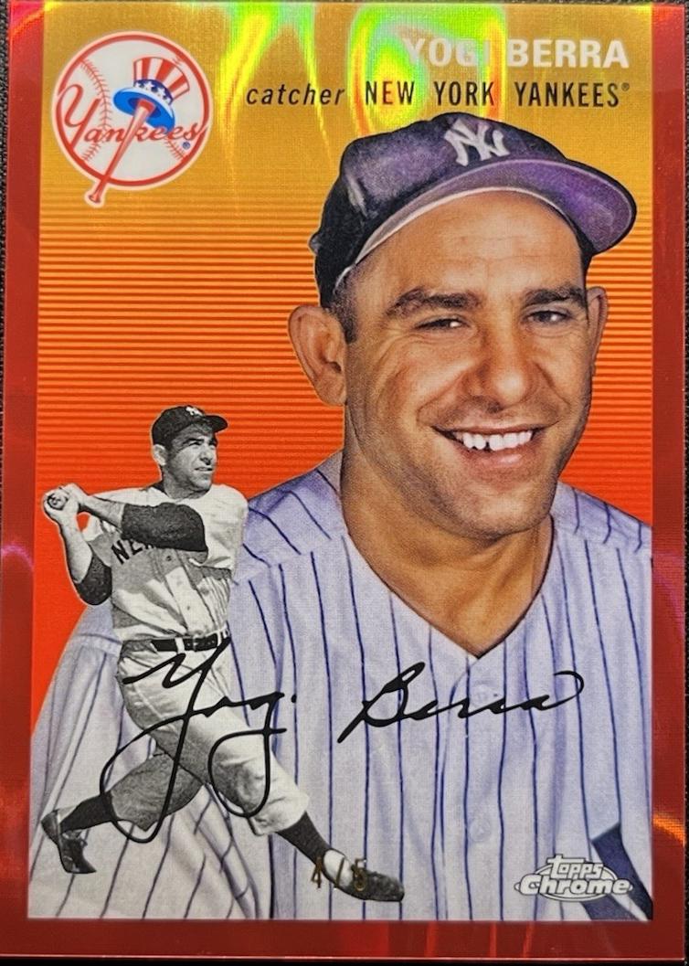 Yogi Berra [Red Lava Refractor] #430