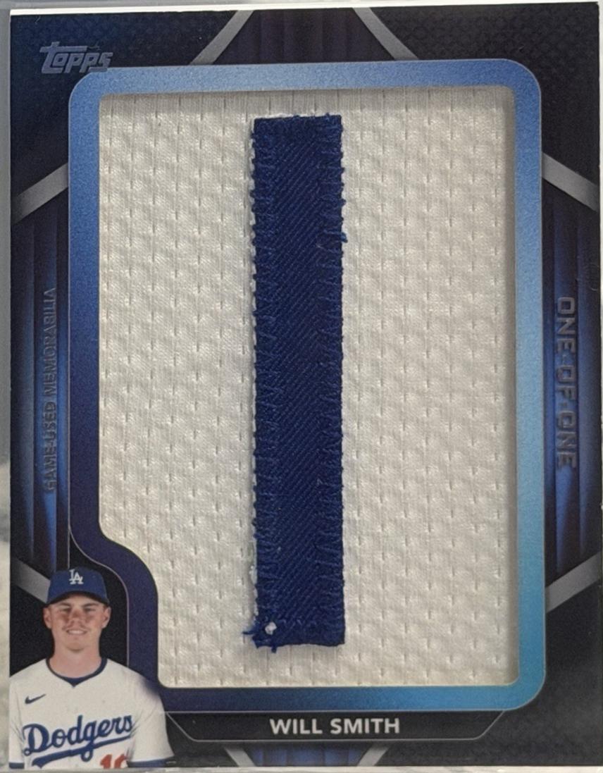 Will Smith #ITN-WS 2026 Topps Baseball In The Name Relics