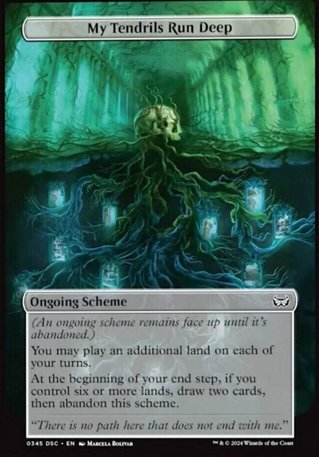 My Tendrils Run Deep #345 Magic Duskmourn: House of Horror Commander