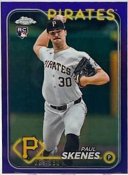 Paul Skenes [Purple Refractor] #USC88 Prices | 2024 Topps Chrome