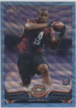 Jon Bostic [Blue Wave Refractor] #189