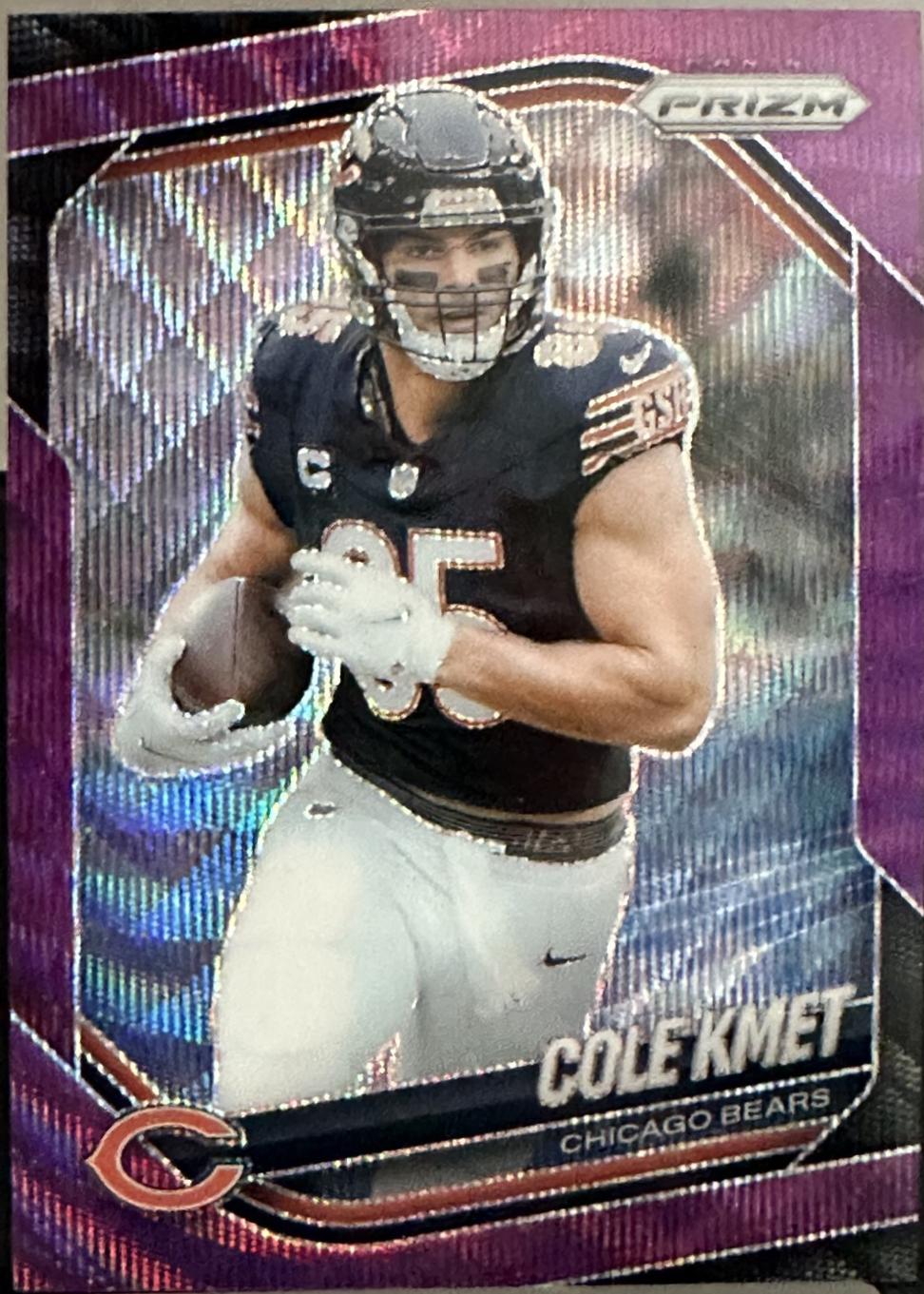 Cole Kmet [Purple Wave] #112