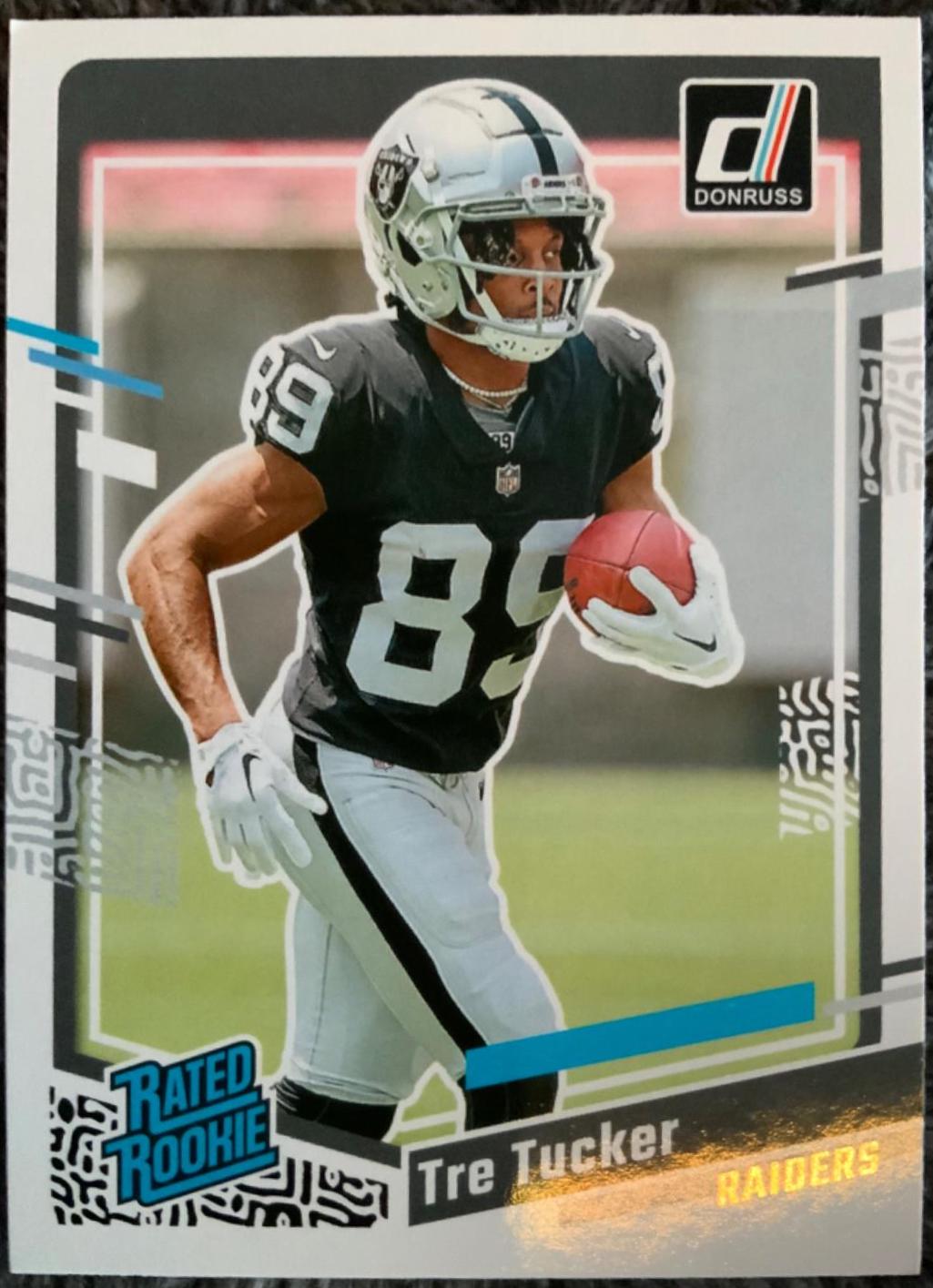 Tre Tucker #362 Football Cards 2023 Panini Donruss
