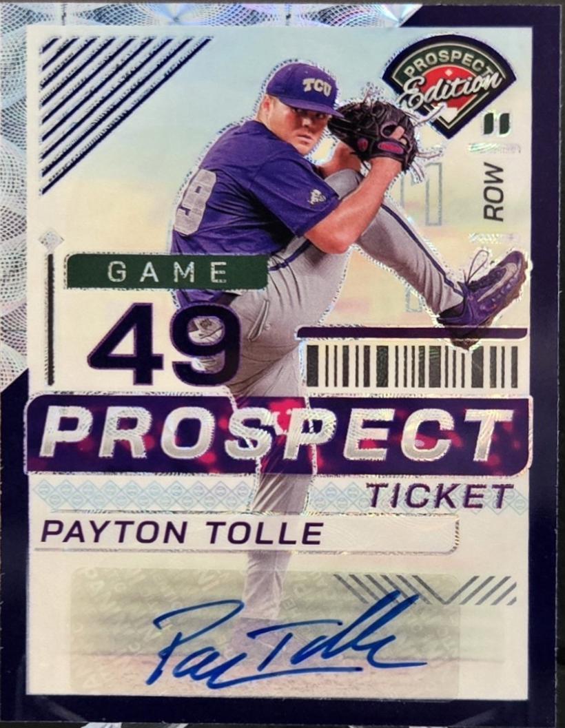 Payton Tolle [Purple Scope Holo Ticket Signature] #80